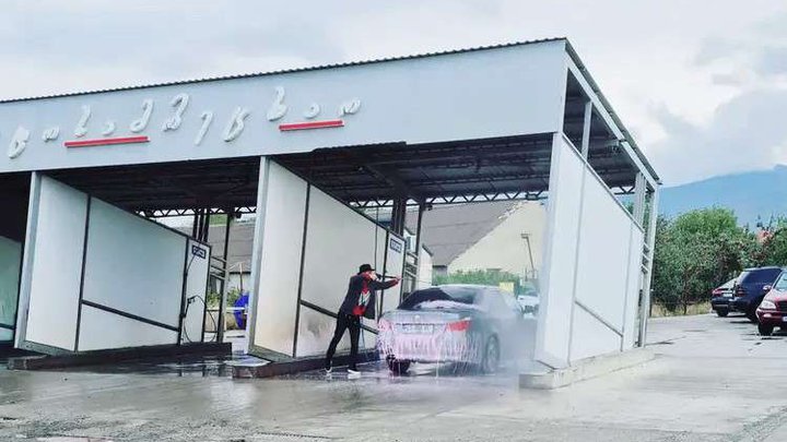 Self-service car wash