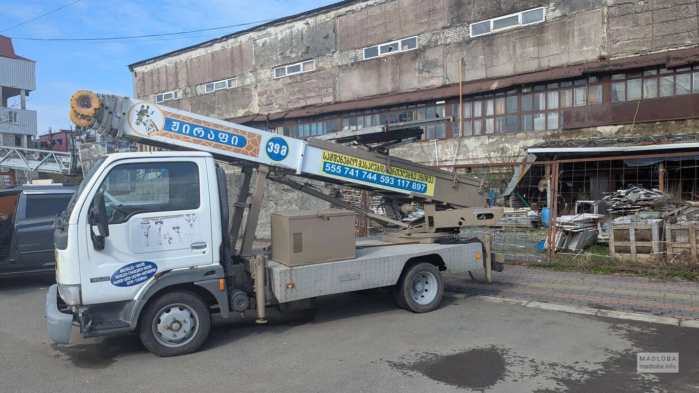 Аренда автовышки GIRAFFE в Батуми