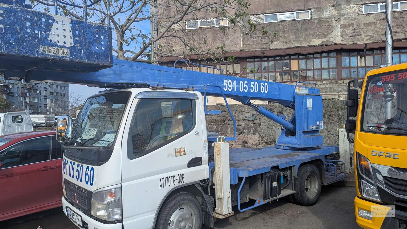 Автовышка в аренду Mitsubishi FUSO Canter