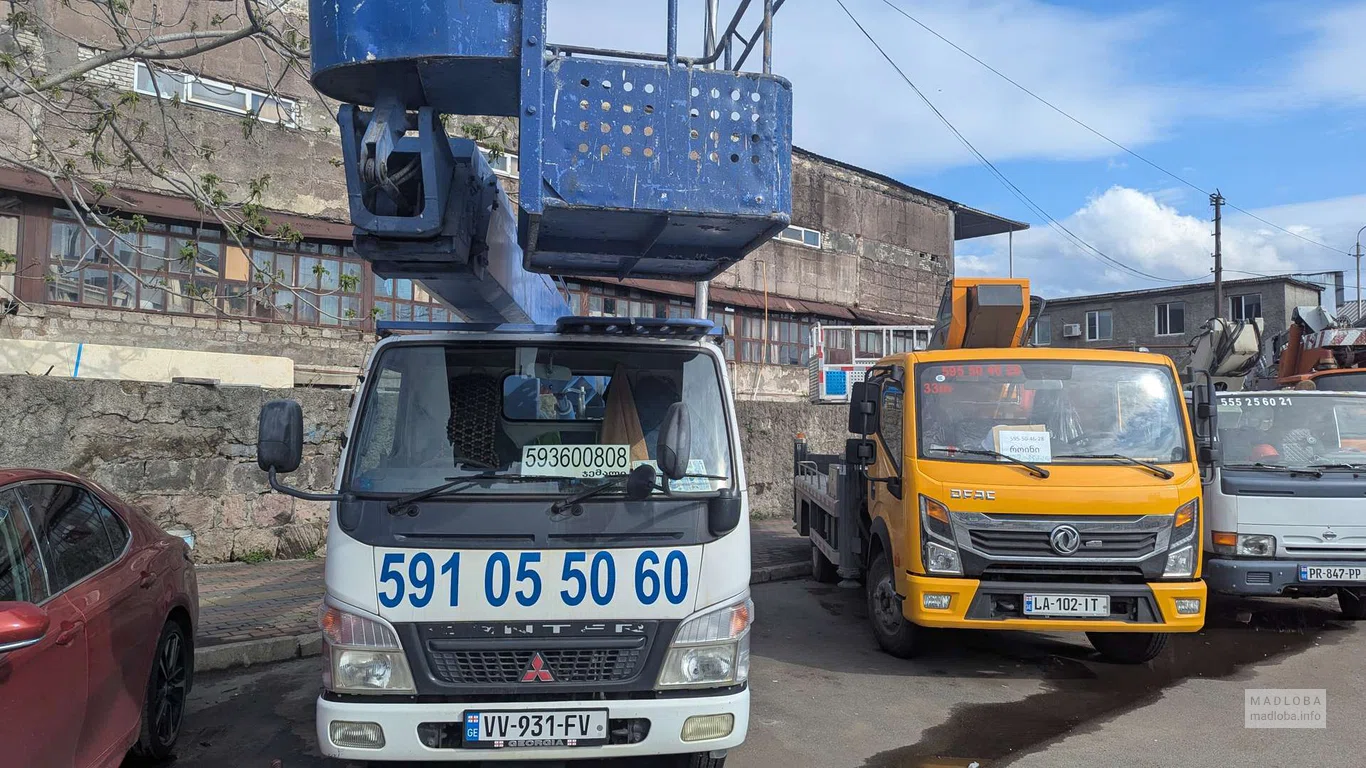 Автовышка Mitsubishi Fuso 200 кг до 20 м – звони 591 05 50 60