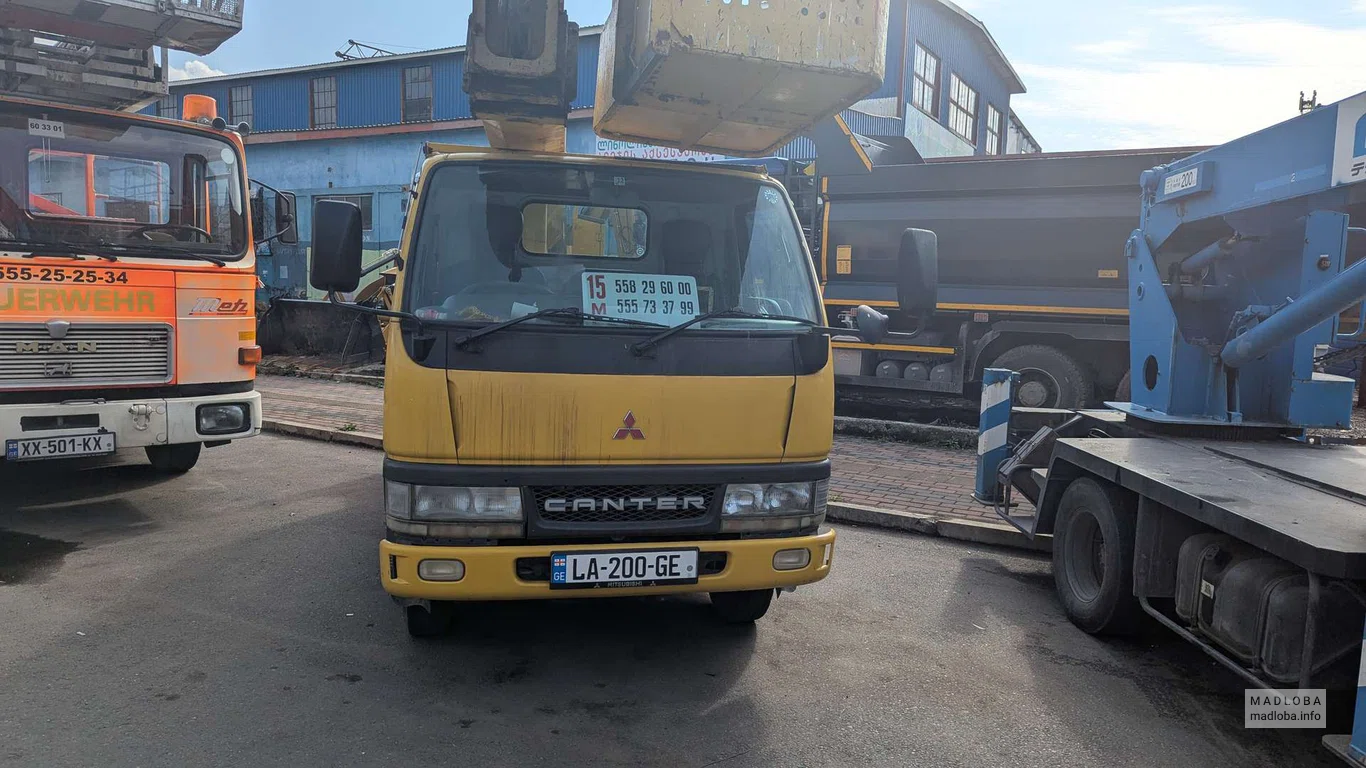 Аренда автовышки Mitsubishi CANTER в Батуми