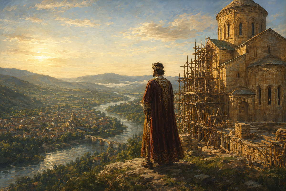 Bagrat III, the first king of united Georgia