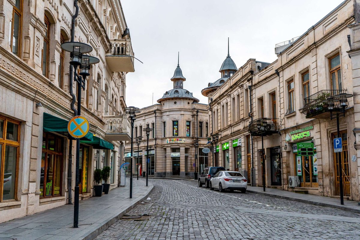 Bagrati Street in Kutaisi