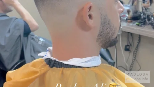 Barber Ali ALTUN hair artist haircut