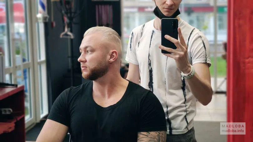 Barber Dima стрижка