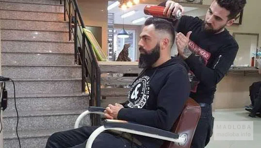"Barber karalidze" стрижка