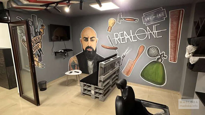 Barbershop 'Real One' интерьер