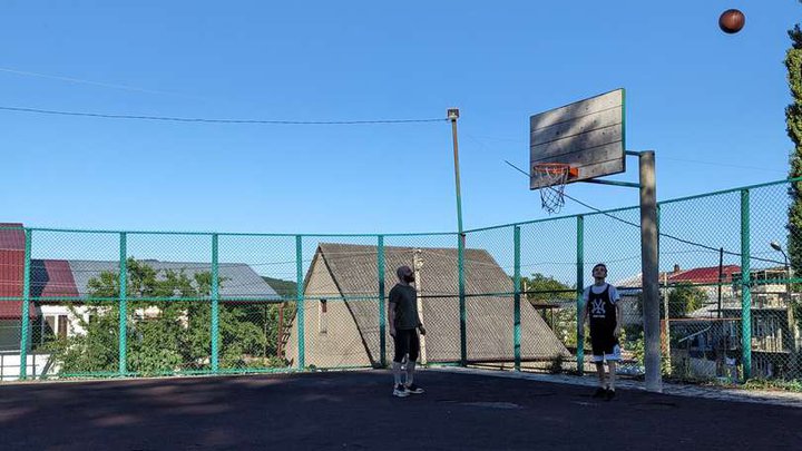 Basketball court