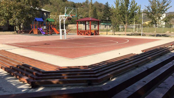 Basketball court