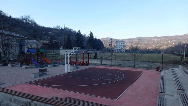 Basketball court