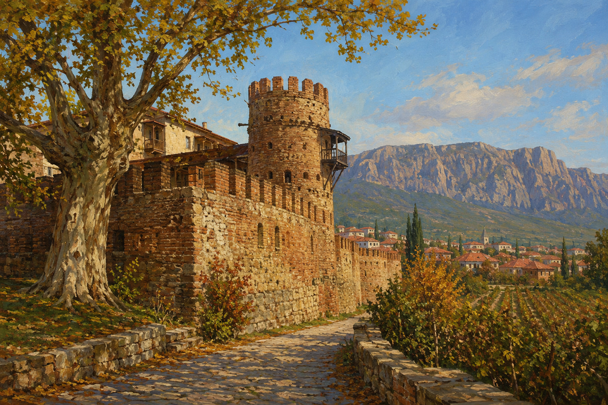 Batonis-tsikhe in Telavi residence of Irakle II