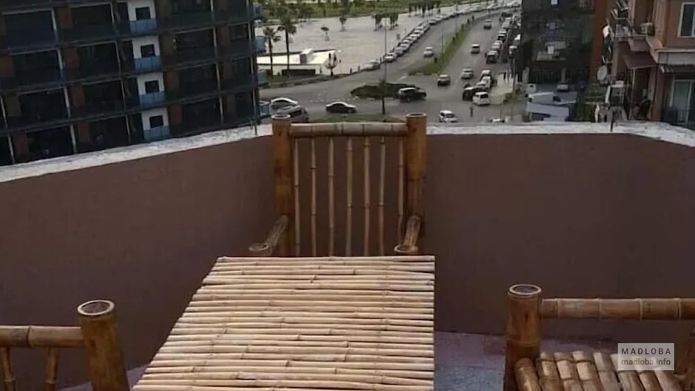 Балкон в отеле Batumi Inn