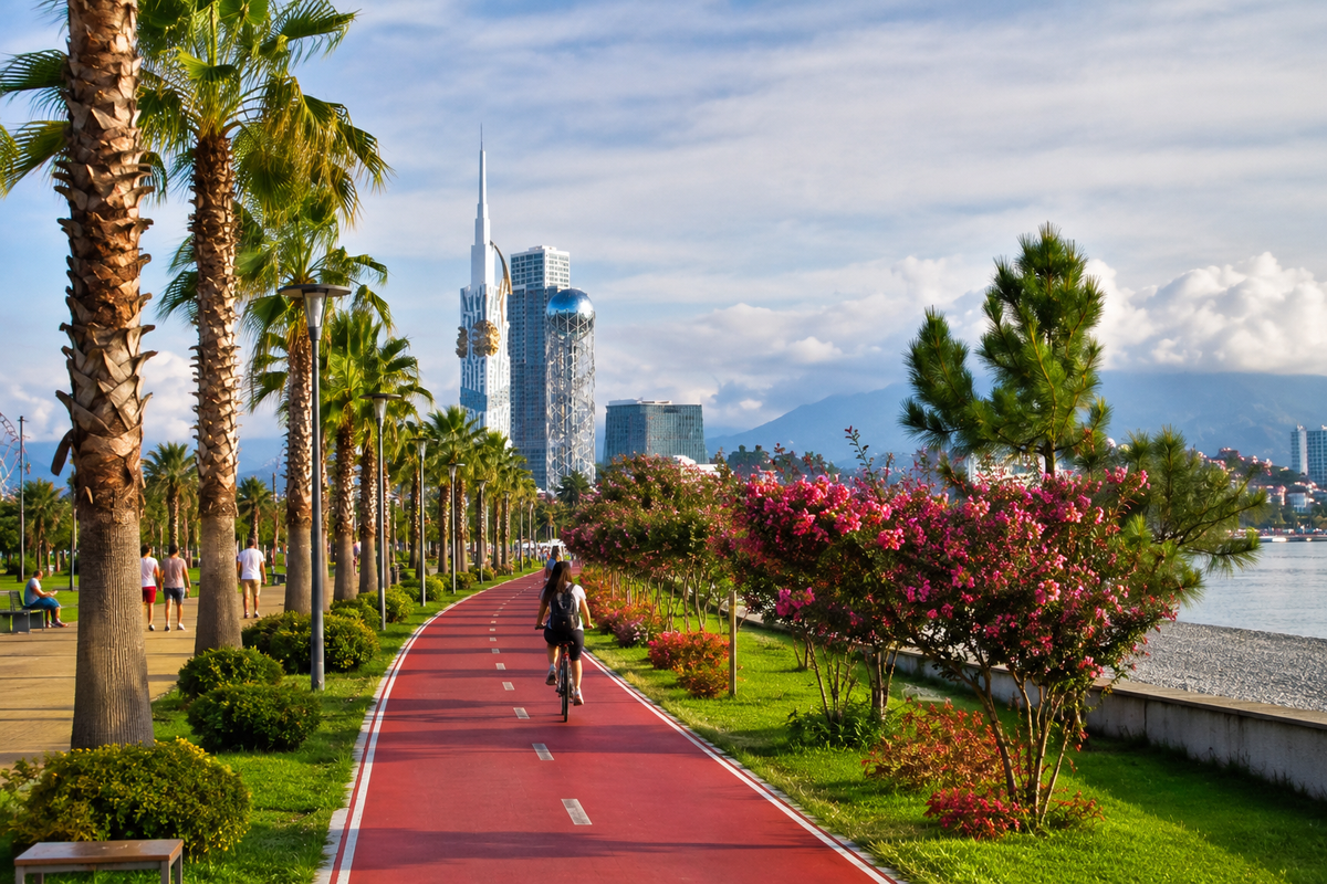 Batumi Parks Walking Routes