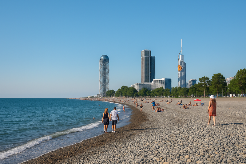 Batumi and its beaches – what makes the resort's coastline different
