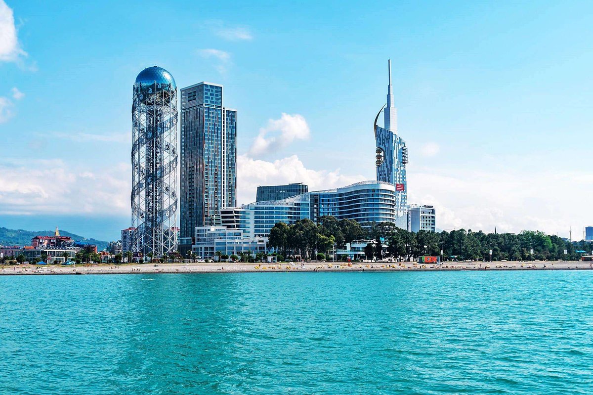 Batumi view from the sea