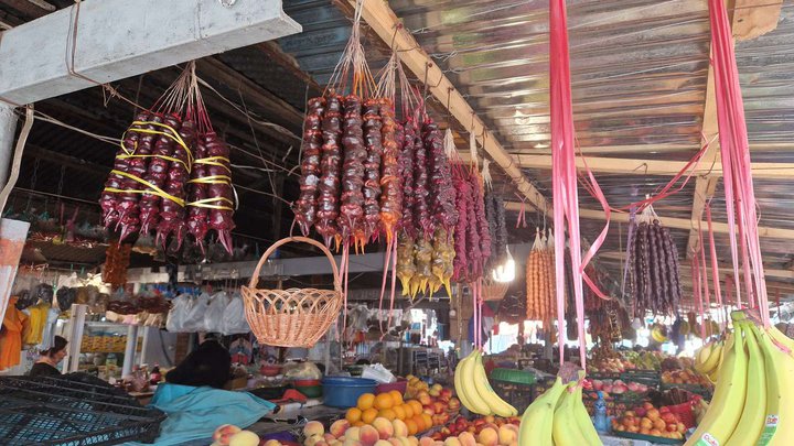 Central bazaar of the city of Senaki