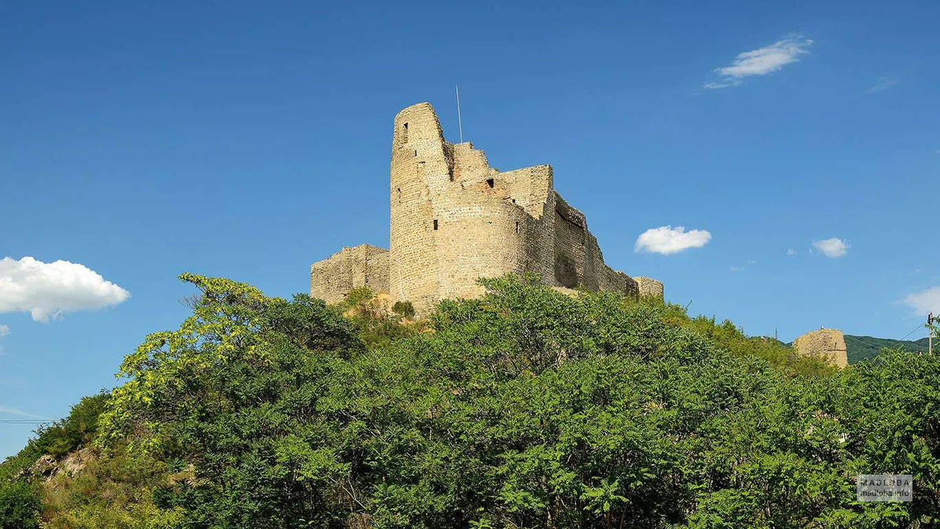 Bebristsikhe fortress on the mountain