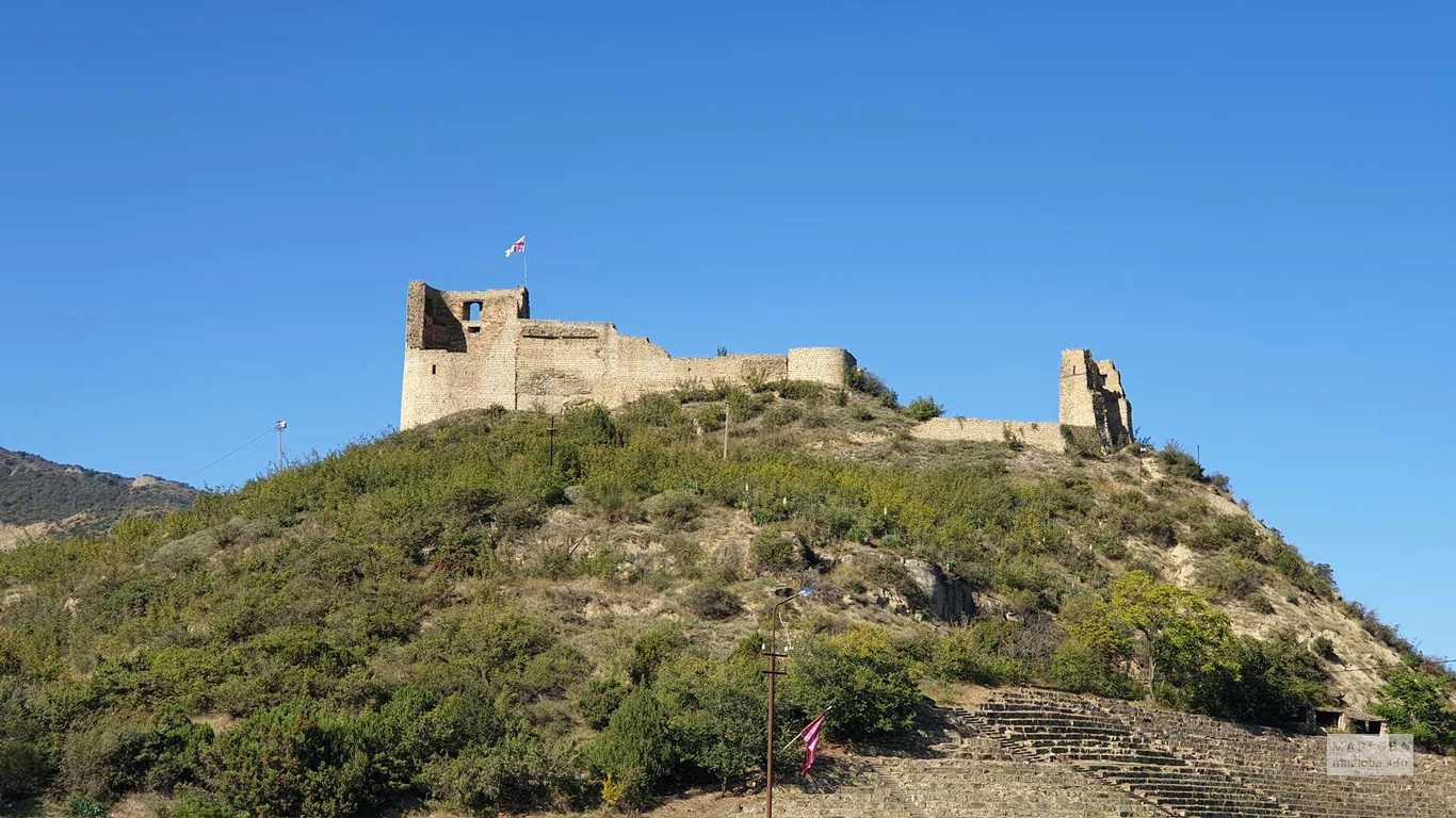 Крепость Бебрисцихе на горе