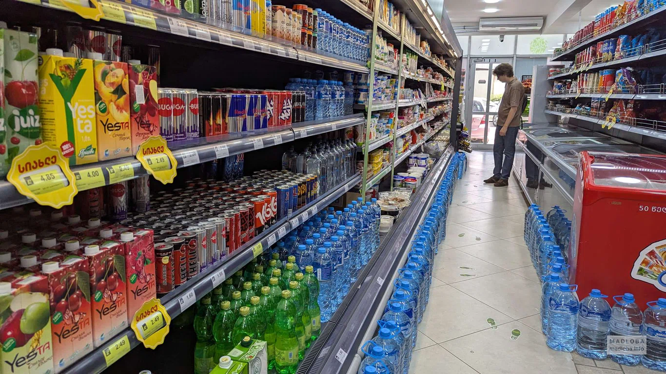 Напитки в магазине Billion