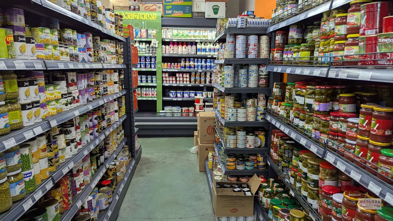 товар в супермаркете Billion на улице Пушкина, 162 в Батуми