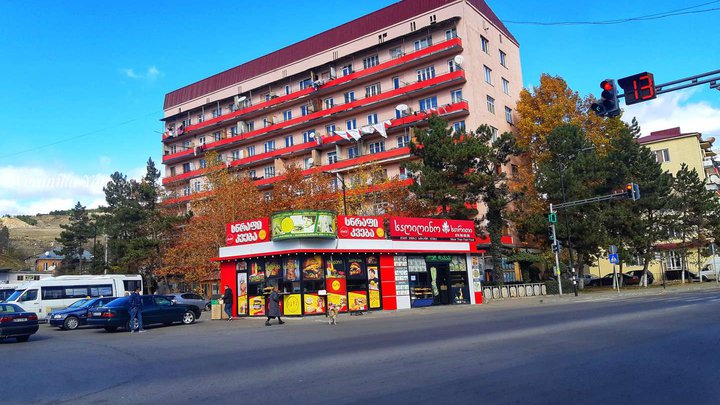 Bistro and fast food at Akhaltsikhe bus station