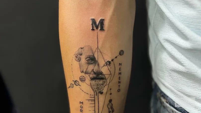 Black Ink Tattoo тату memento