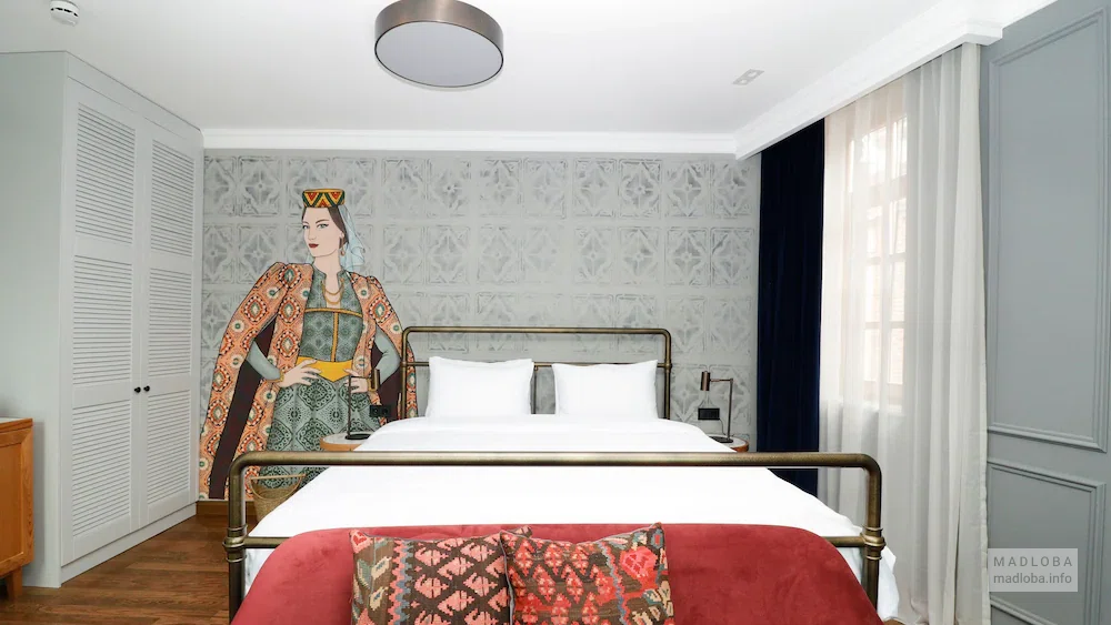 Двухместный номер в гостинице Blue Fox