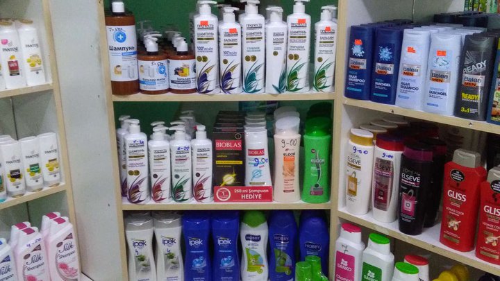 Wholesale store of chemical products