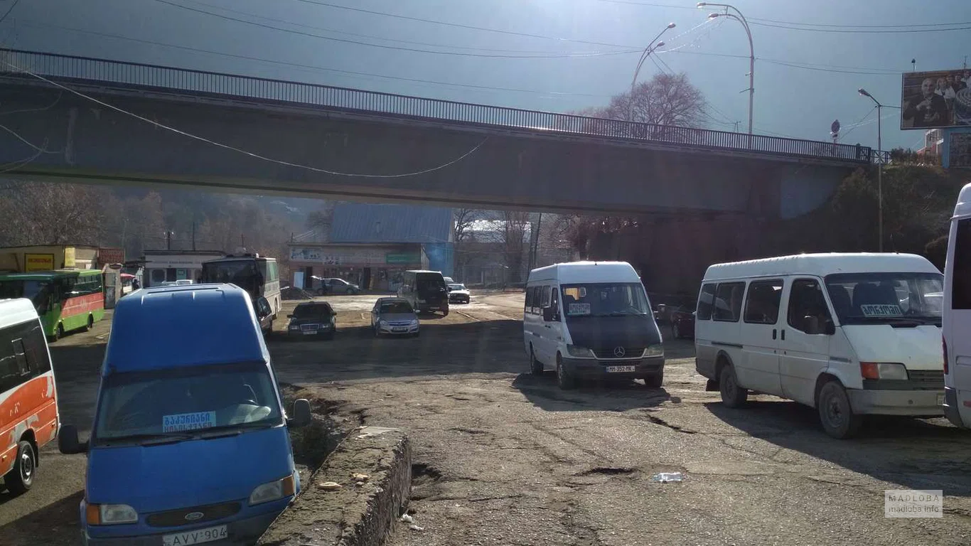 Автовокзал Боржоми стоянка автобусов