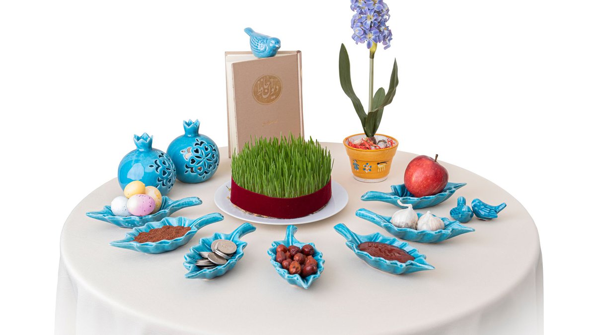 Haftsin иранская традиция праздничного стола к празднику Новруз