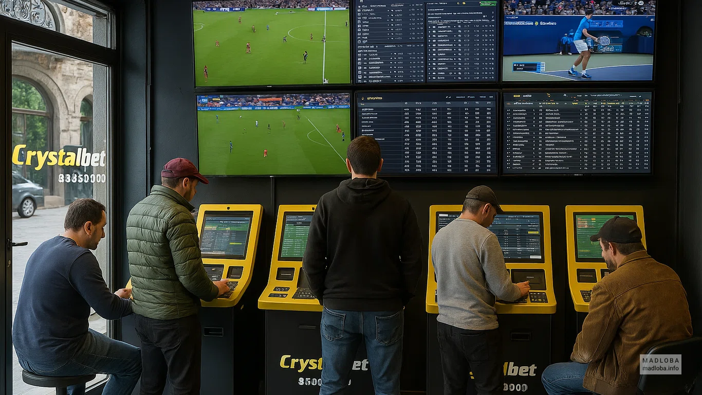 Букмекерская контора Crystalbet в Боржоми. Ставки на спорт в Грузии