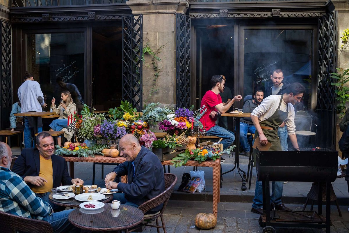 Cafe in Tbilisi