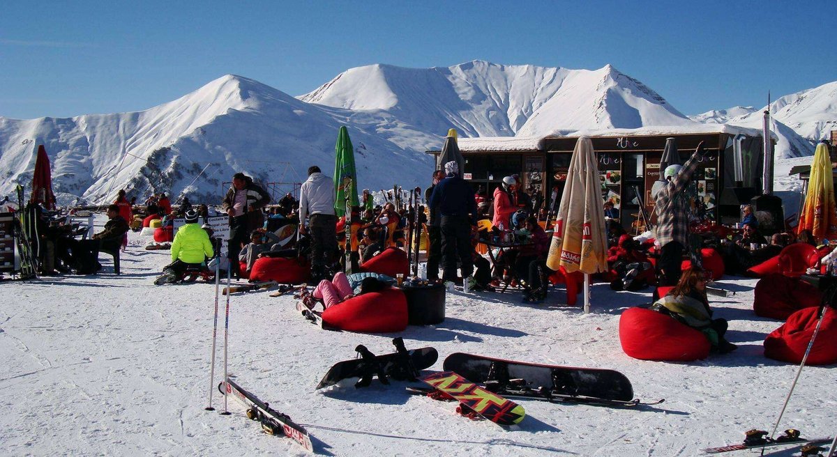 Cafe on Mount Bakuriani