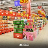 Supermarket "Carrefour" on the street Sulkhanishvili