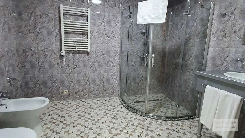 Ванная комната в номере отеля