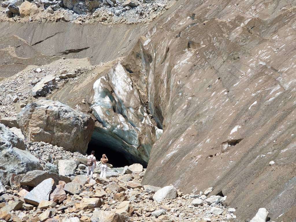 Chalaadi Glacier in Mestia