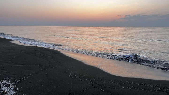 Sandy beach "Black Sands"