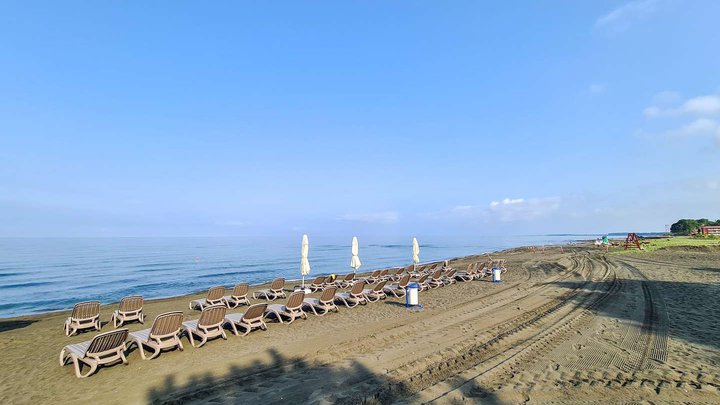 Sandy beach "Black Sands"