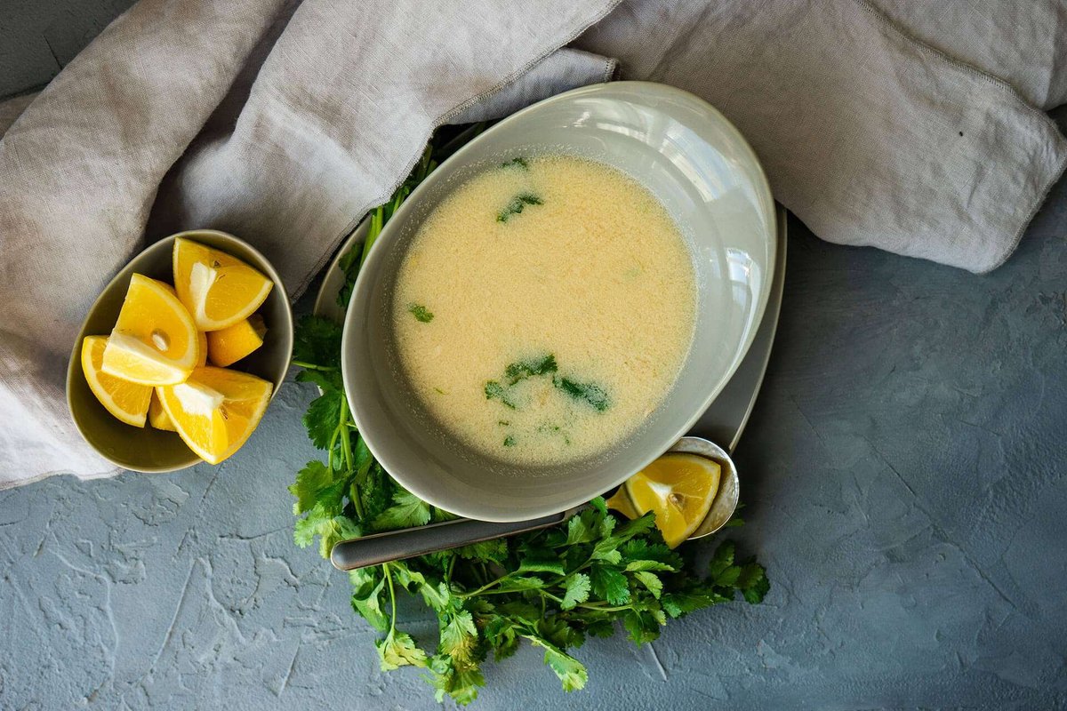 Chikhirtma Georgian chicken soup