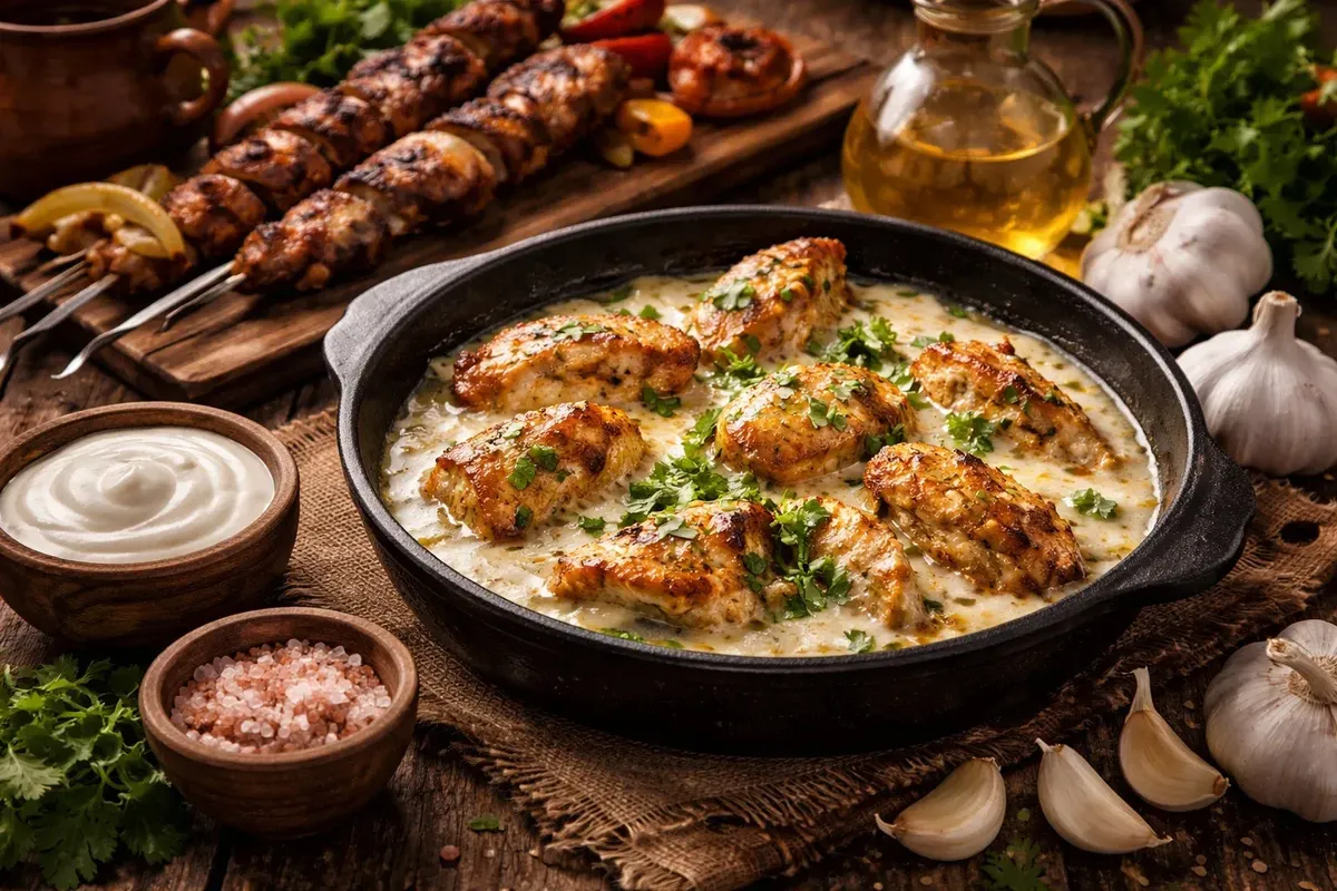 Chkmeruli in Tbilisi