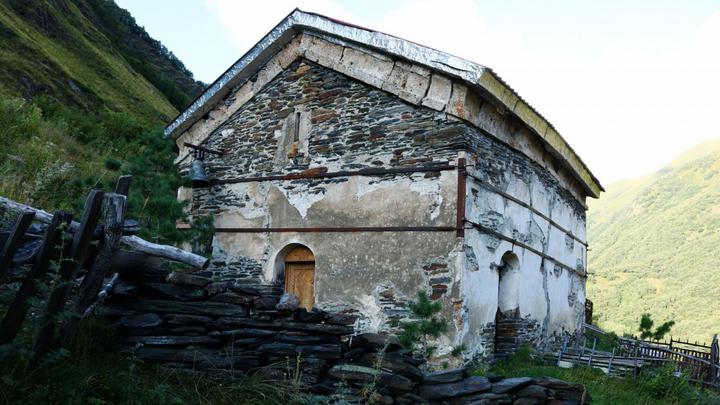 Church of the Savior Khalde in Svaneti