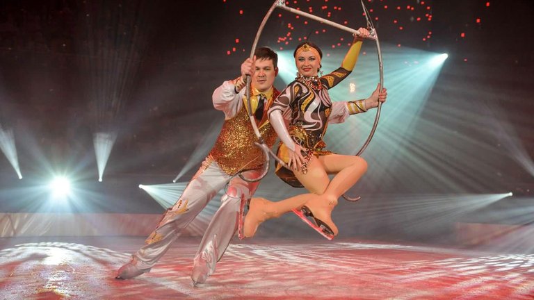 Circus on ice in Tbilisi