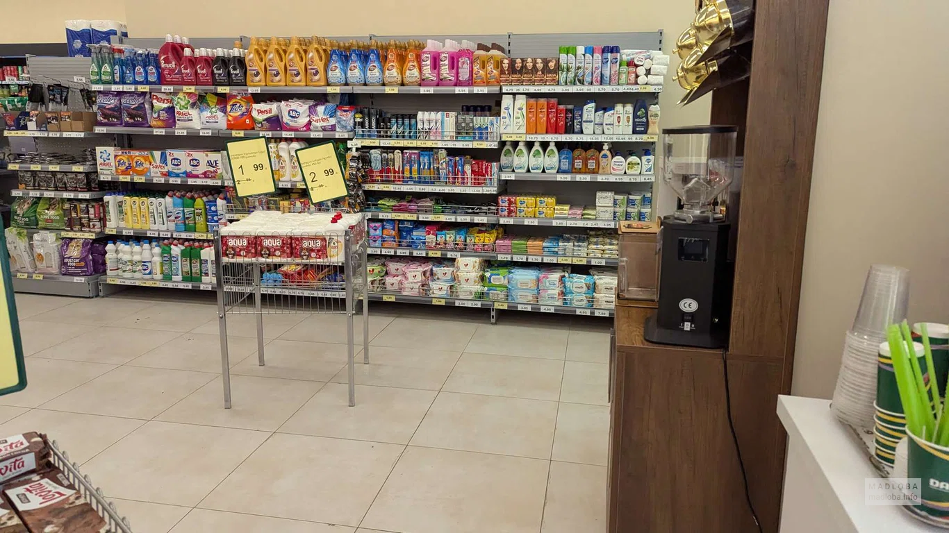 Супермаркет Daily в Батуми – магазин на Лермонтова 67.