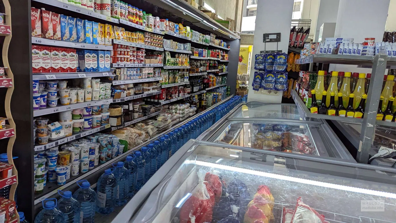 Продукты в магазине Daily на Горгиладзе, 98