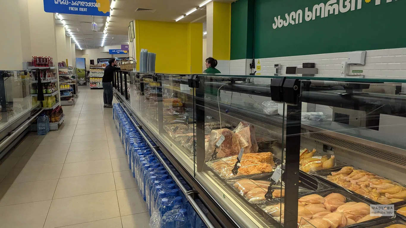 Мясо и кулинария в магазине Daily