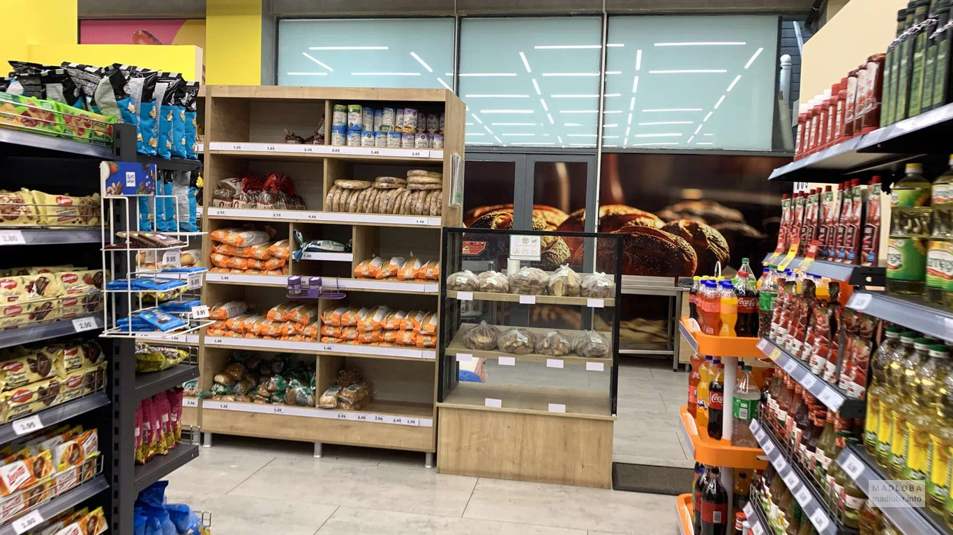 Хлебобулочные изделия в супермаркете Daily