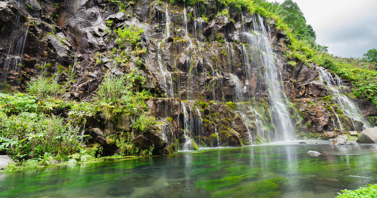 Canyon in Dashbashi, one of the most beautiful places in Georgia, with ...