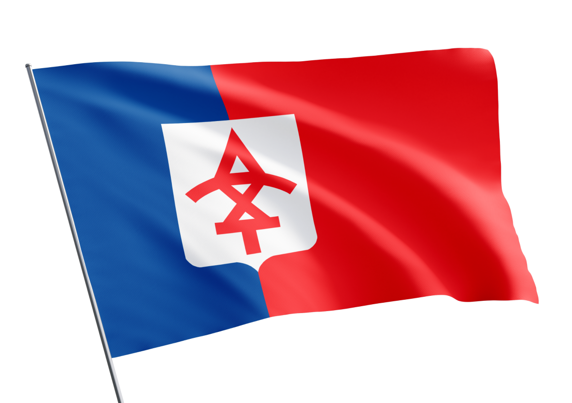 Dedoplistskaro municipality flag