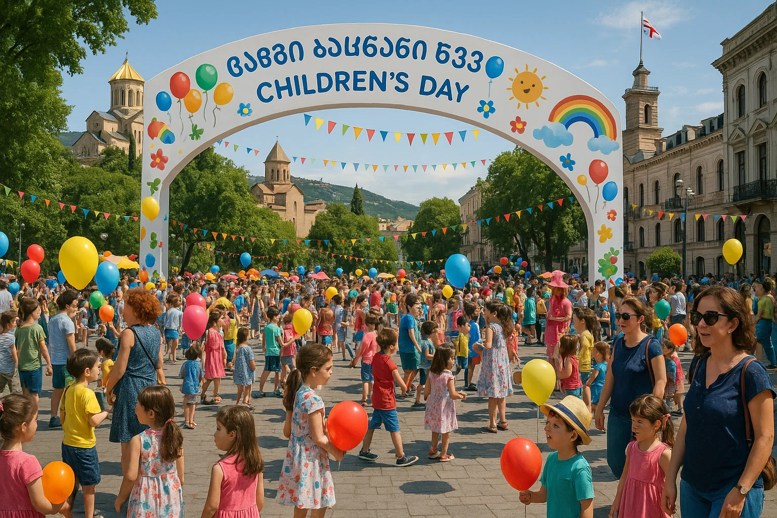 Children's Day in Tbilisi