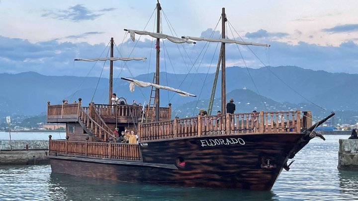 Деревянный корабль "Eldorado"